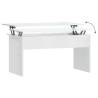 High Gloss White Coffee Table - Versatile Design | HipoMarket