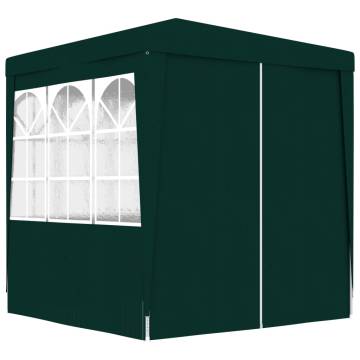 Professional Party Tent 2x2m Green - Durable & Easy Setup