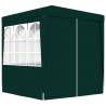 Professional Party Tent with Side Walls 2x2 m Green 90 g/m? Colour green Size 2 x 2 m Quantity in Package 1 