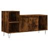 Stylish Smoked Oak TV Cabinet - 100x35x55 cm | HiPoMarket