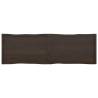 Solid Wood Dark Brown Table Top - 200x60 cm | HipoMarket