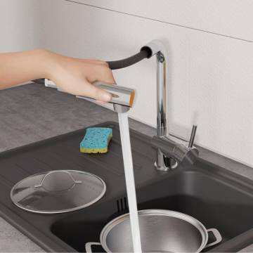 EISL COOL Chrome Kitchen Mixer Tap with Pull-out Spray