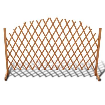 Trellis Fence Solid Wood 180x100 cm - Durable & Versatile