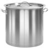 Stock Pot 26L Stainless Steel - Ideal for Home & Professional Use