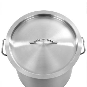 Stock Pot 26L Stainless Steel - Ideal for Home & Professional Use