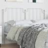 Metal Headboard White 150 cm Colour white Size 150 cm Quantity in Package 1 