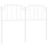 White Metal Headboard 150 cm | Stylish & Sturdy Design