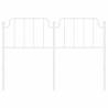 White Metal Headboard 150 cm | Stylish & Sturdy Design