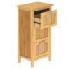 EISL Bamboo Bathroom Cabinet with 3 Drawers - 30x42 cm