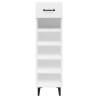 Shoe Cabinet White 30x35x105 cm – Stylish Storage Solution