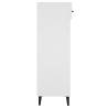 Shoe Cabinet White 30x35x105 cm – Stylish Storage Solution