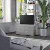 TV Cabinet Concrete Grey 80x34x36 cm Engineered Wood Colour concrete grey Quantity in Package 1 