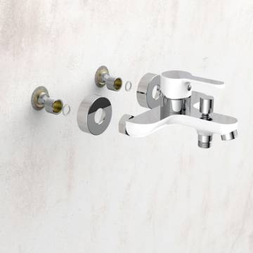 EISL DIZIANI White-Chrome Bathroom Mixer | Stylish Upgrade