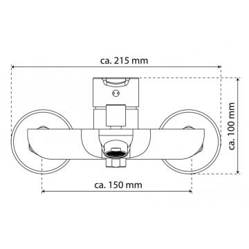 EISL DIZIANI White-Chrome Bathroom Mixer | Stylish Upgrade