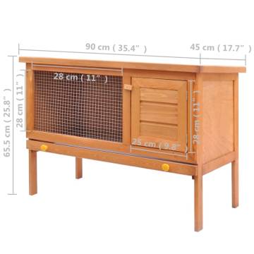 Outdoor Rabbit Hutch | Small Animal House Pet Cage