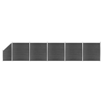 Fence Panel Set WPC 965x - Durable Garden & Residential Fence