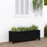 Garden Raised Bed Black 119.5x40x39 cm Solid Wood Pine Colour black pine Size 119.5 x 40 x 39 cm Quantity in Package 1 