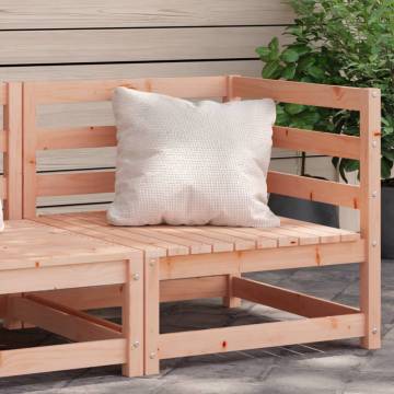 Garden Sofa Corner - Solid Douglas Wood, 70x70x67 cm