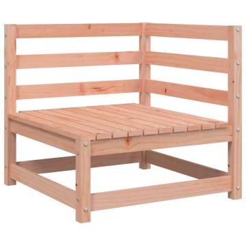 Garden Sofa Corner - Solid Douglas Wood, 70x70x67 cm