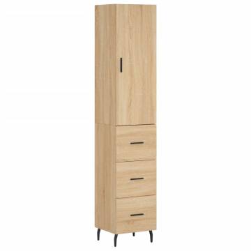 Stylish Highboard Sonoma Oak 180 cm - Durable & Elegant