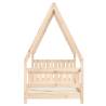 Kids Bed Frame 80x160 cm Solid Wood Pine - Fun & Sturdy Design