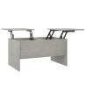 Concrete Grey Coffee Table - Stylish & Functional Design