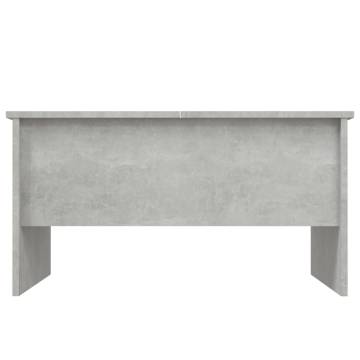 Concrete Grey Coffee Table - Stylish & Functional Design