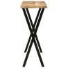 Console Table with Live Edge - Solid Wood Mango | Hipo Market