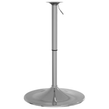 Bar Table Base 45x90 cm - Elegant Chromed Steel Design