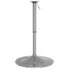 Bar Table Base 45x90 cm - Elegant Chromed Steel Design