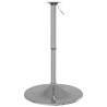 Bar Table Base 45x90 cm - Elegant Chromed Steel Design