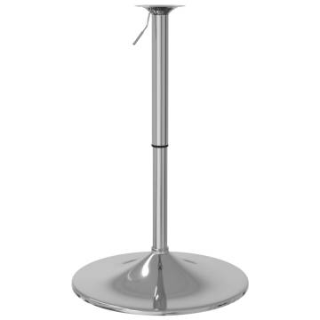 Bar Table Base 45x90 cm - Elegant Chromed Steel Design