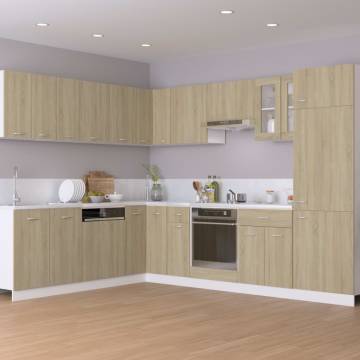 Hanging Cabinets 2 pcs Sonoma Oak - Space Saving Solution