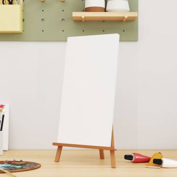 Stretched Canvases - 12 pcs White Fabric & Solid Pine Wood