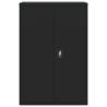 File Cabinet Black 90x40x140 cm Steel - Organize Your Office