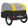 Bike Trailer Black & Yellow | 45kg Iron Cargo Cart