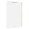 12 PCS Stretched Canvases - White Fabric & Pine Wood Frame