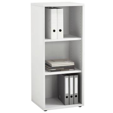 FMD Storage Shelf with 3 Compartments - Stylish & Durable