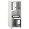 FMD Storage Shelf with 3 Compartments 47.1x39.9x112.5 cm White Colour white Quantity in Package 1 