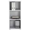 FMD Storage Shelf with 3 Compartments - Stylish & Durable