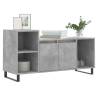 TV Cabinet Concrete Grey 100x35x55 cm Engineered Wood Colour concrete grey Quantity in Package 1 