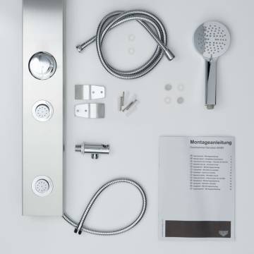 SCHÜTTE SANSIBAR Stainless Steel Shower Panel for Your Bathroom