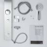 SCHÜTTE SANSIBAR Stainless Steel Shower Panel for Your Bathroom