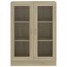 Vitrine Cabinet Sonoma Oak - Stylish Engineered Wood Storage