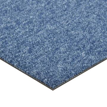 Carpet Floor Tiles - 20 pcs 5 m² Blue | HipoMarket