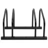 Durable Black Steel Bike Rack for 2 Bikes | Hipo Market