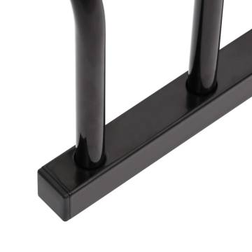 Durable Black Steel Bike Rack for 2 Bikes | Hipo Market