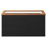 Planter Black 80x40x40 cm Poly Rattan - Durable & Stylish