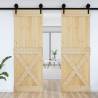 NARVIK 80x210 cm Solid Wood Pine Door - Stylish & Secure