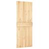 NARVIK 80x210 cm Solid Wood Pine Door - Stylish & Secure